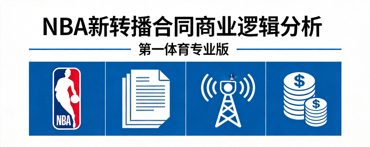 NBA新转播合同商业逻辑分析 第一体育专业版 配图 联盟标志与转播权概念